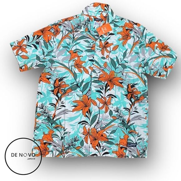 Superdry Other - Superdry Sportswear Men's Button-Up Hawaiian Shirt Size Medium
